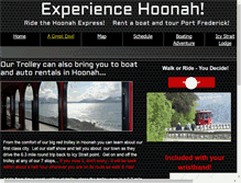 Tablet Screenshot of hoonahexpress.com